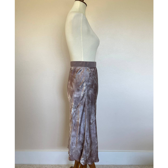 ATM Tie Dye Silk Skirt - Picture 4 of 5